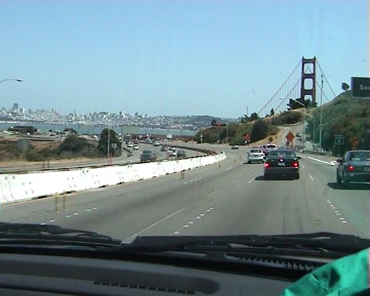 Golden Gate Bridge - von der anderen Seite